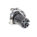 MSAS-04PFFT-EE0001 - CONN FMALE INSERT 4P GOLD SOLDER