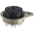 5750131-2 - CONN RCPT FMALE MINI DIN 6P SLDR