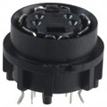 750315-1 - CONN RCPT FMALE MINI DIN 4P SLDR