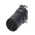 1411987 - CONN MALE INSERT 12POS SOLDER