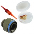 D38999/26WD19PN - CONN PLUG MALE 19POS GOLD CRIMP