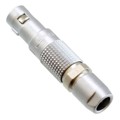 FGG.00.304.CLAD35 - CONN PLUG MALE 4P GOLD SLDR CUP