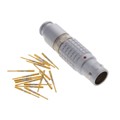 FGG.2B.319.CYCD62Z - CONN PLUG MALE 19POS GOLD CRIMP