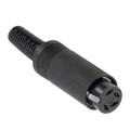 SD-40J - CONN RCPT FMALE DIN 4P SOLDER