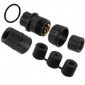 3282-9PG-3DC - CONN PLUG MALE 9P GOLD SLDR CUP