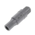 PAG.M0.2GL.AC39G - CONN PLUG MALE 2P GOLD SLDR CUP
