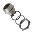 LF13WBR-11P - CONN RCPT MALE 11P GOLD SLDR CUP