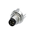 1456019 - CONN PLUG MALE 4POS GOLD SOLDER