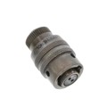 PT06E-8-2S - CONN PLUG FMALE 2P GOLD SLDR CUP