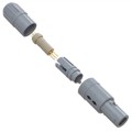 PAG.M0.6GL.AC39G - CONN PLUG MALE 6P GOLD SLDR CUP