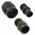 PT06A-8-3P - CONN PLUG MALE 3P GOLD SLDR CUP
