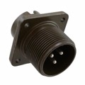97-3102A-16-10P - CONN RCPT MALE 3P SILV SLDR CUP