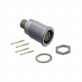 EGG.0B.304.CYM - CONN RCPT FMALE 4POS GOLD CRIMP