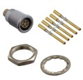 EGG.0B.305.CYM - CONN RCPT FMALE 5POS GOLD CRIMP