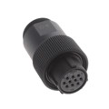 JR16WP-10S(31) - CONN PLUG FMALE 10P SOLDER CUP