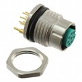 1456543 - CONN RCPT FMALE 8POS GOLD SOLDER
