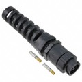17-400123 - CONN RCPT FMALE 2POS GOLD CRIMP
