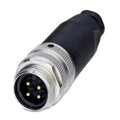1521326 - CONN PLUG MALE 4POS GOLD SCREW