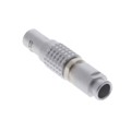 FGA.0B.306.CLAD52Z - CONN PLUG MALE 6P GOLD SLDR CUP