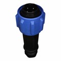 PX0911/04/P - CONN PLUG MALE 4POS NICKEL SCREW