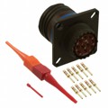 D38999/20WC98PN - CONN RCPT MALE 10POS GOLD CRIMP