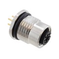 1404974 - CONN RCPT FMALE 4POS GOLD SOLDER