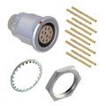 EGG.2B.310.CYM - CONN RCPT FMALE 10POS GOLD CRIMP