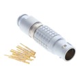 FGG.2B.310.CYCD62Z - CONN PLUG MALE 10POS GOLD CRIMP