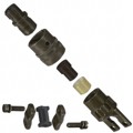 MS3116F-8-3S - CONN PLUG FMALE 3P GOLD SLDR CUP