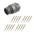 FMN.2M.312.XLCT - CONN PLUG MALE 12POS GOLD CRIMP