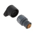 SCE2-B-L1K07-14PN - CONN RCPT MALE 14P GOLD SLDR CUP