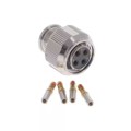 2M801-007-16M9-4SA - CONN PLUG FMALE 4POS GOLD CRIMP
