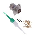 D38999/20FB35PN - CONN RCPT MALE 13POS GOLD CRIMP