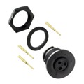 7380-3PG-300 - CONN RCPT MALE 3POS GOLD CRIMP