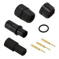16280-3PG-311 - CONN PLUG MALE 3POS GOLD CRIMP