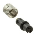 850-002-203RLU1 - CONN PLUG FMALE 2P GOLD SLDR CUP