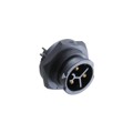 CC-03PMMS-QC800P - CONN RCPT MALE 3P GOLD SLDR CUP