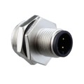 M12A-03PMMS-SH8002 - CONN PLUG MALE 3P GOLD SLDR CUP