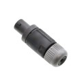 HPCC4FT - CONN CIRC PLUG 4POS SILVER QC