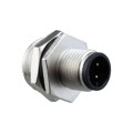 M12A-04PMMS-SH8002 - CONN PLUG MALE 4P GOLD SLDR CUP