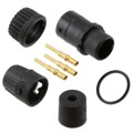 6380-3PG-315 - CONN PLUG MALE 3POS GOLD CRIMP