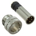 854A005-103RLS4 - CONN RCPT MALE 5P GOLD SLDR CUP