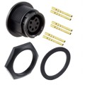 4280-6SG-300 - CONN RCPT FMALE 6POS GOLD CRIMP