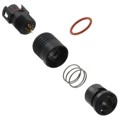 HR30-6PB-6P - CONN PLUG MALE 6P GOLD SLDR CUP