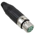AAA6FPZ - CONN PLUG FMALE XLR 6POS SOLDER