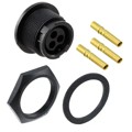4180-3SG-300 - CONN RCPT FMALE 3POS GOLD CRIMP