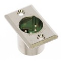 D4MB - CONN RCPT MALE XLR 4P SOLDER CUP