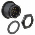 4282-5SG-3ES - CONN RCPT FMALE 5P GOLD SLDR CUP