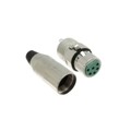 AAA6FZ - CONN PLUG FMALE XLR 6POS SOLDER