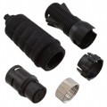 EN3C3FLX - CONN PLUG FMALE 3P GOLD SLDR CUP